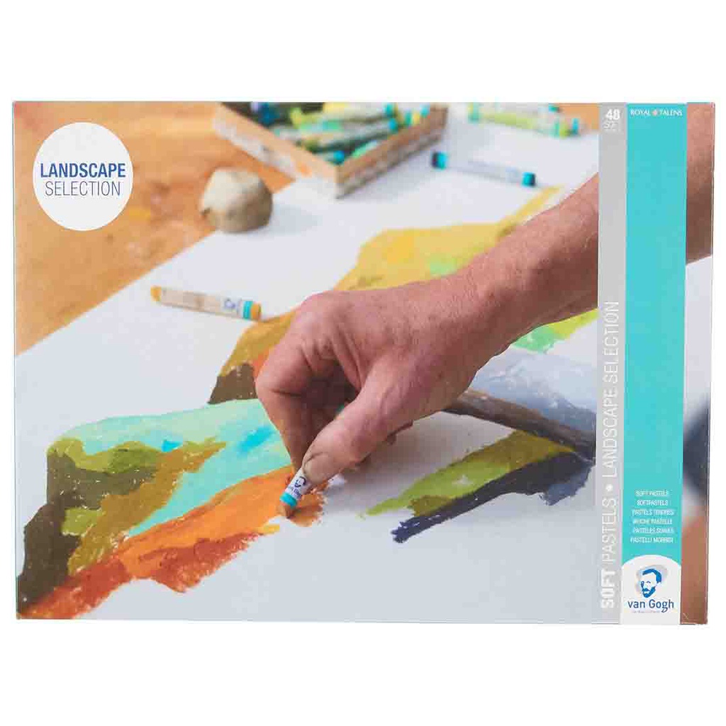Van Gogh  soft pastels special selection set LANDSCAPE 48