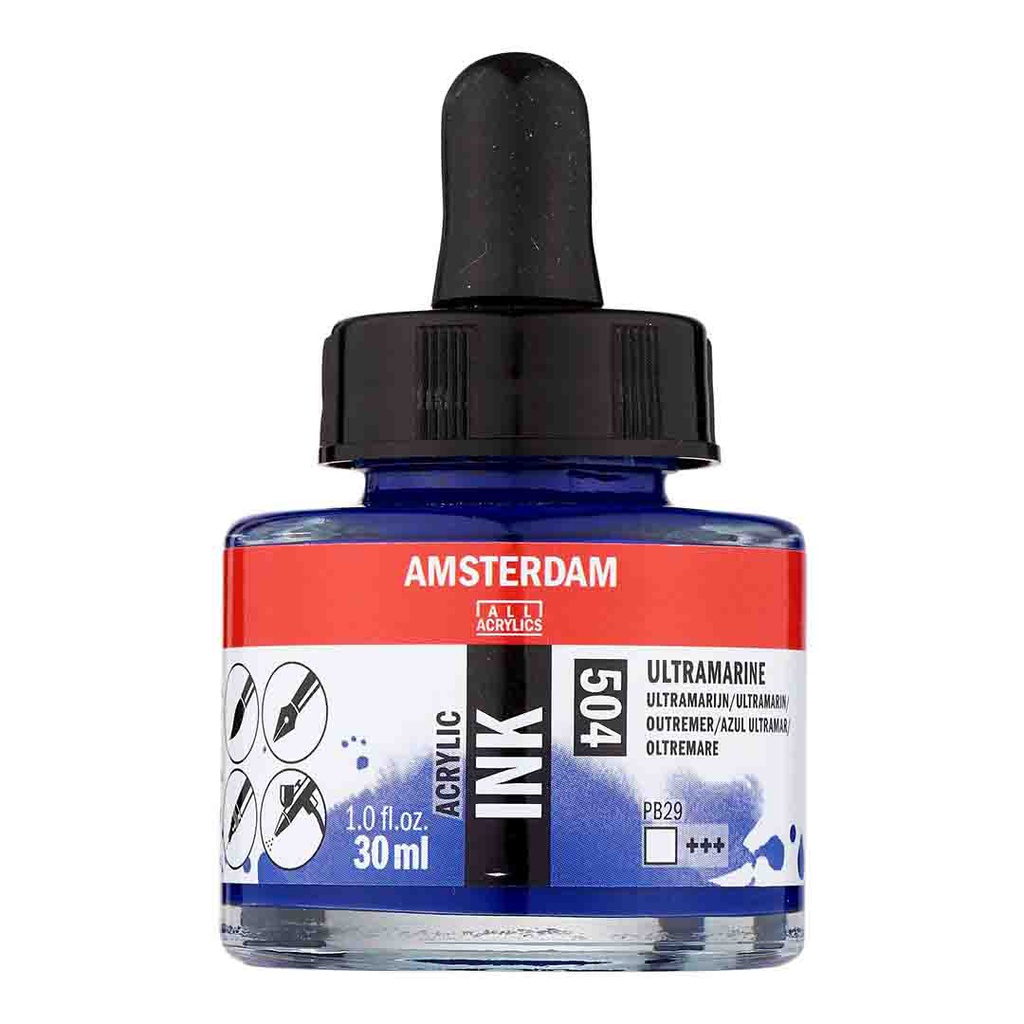 Amsterdam acrylic color  INK 30ML ULTRAMARINE