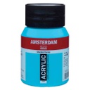 الوان اكريلك ماركة امستردام الهولندية عالية الجودة والمعان والتماسك 500 مل BRILLIANT BLUE