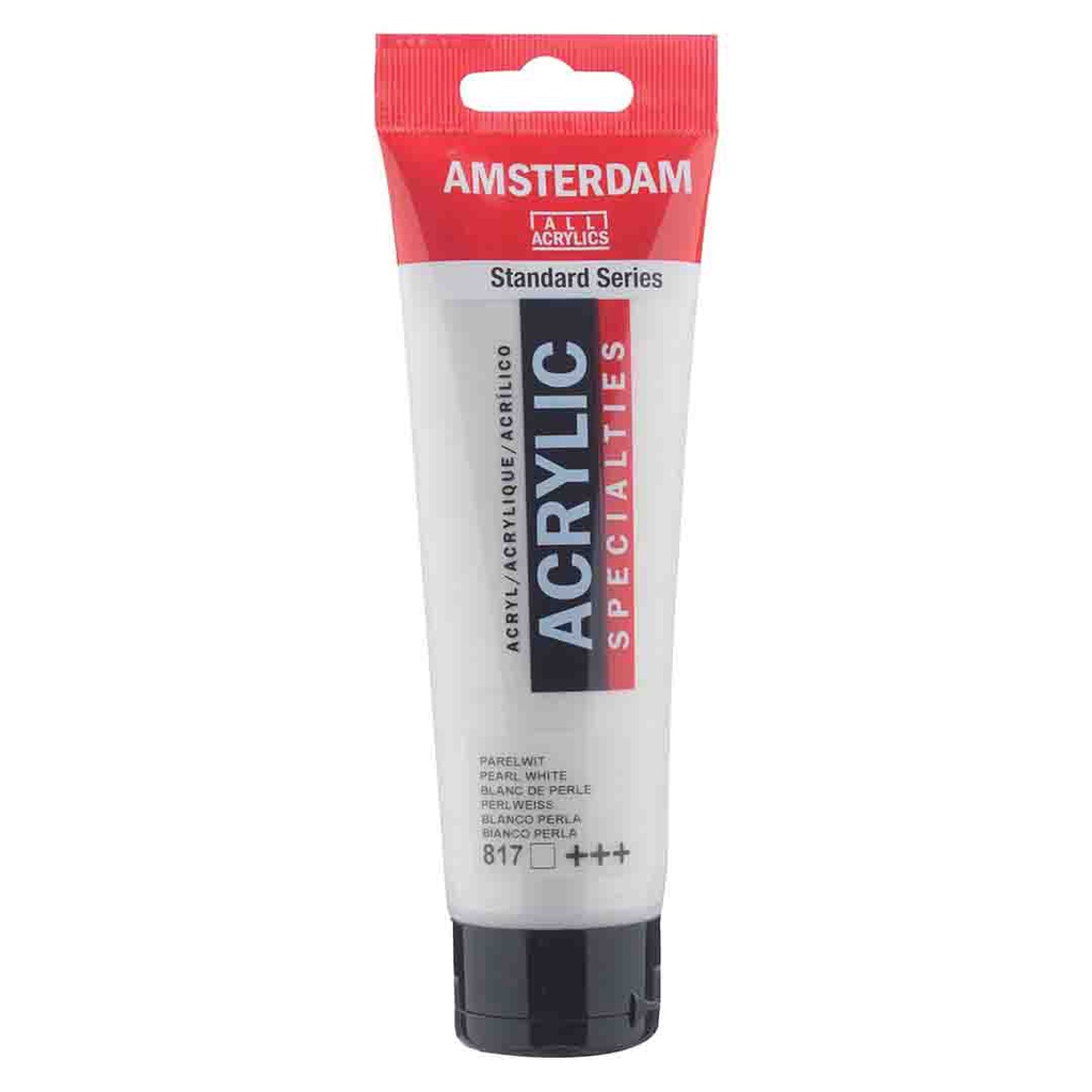 Amsterdam acrylic color  120ML PEARL WHITE