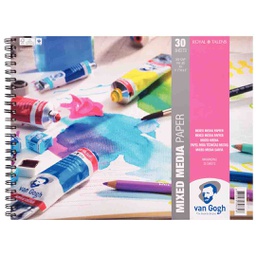 [93120001] Van Gogh sketch book   MIXED MEDIA PAPER A3 300GM