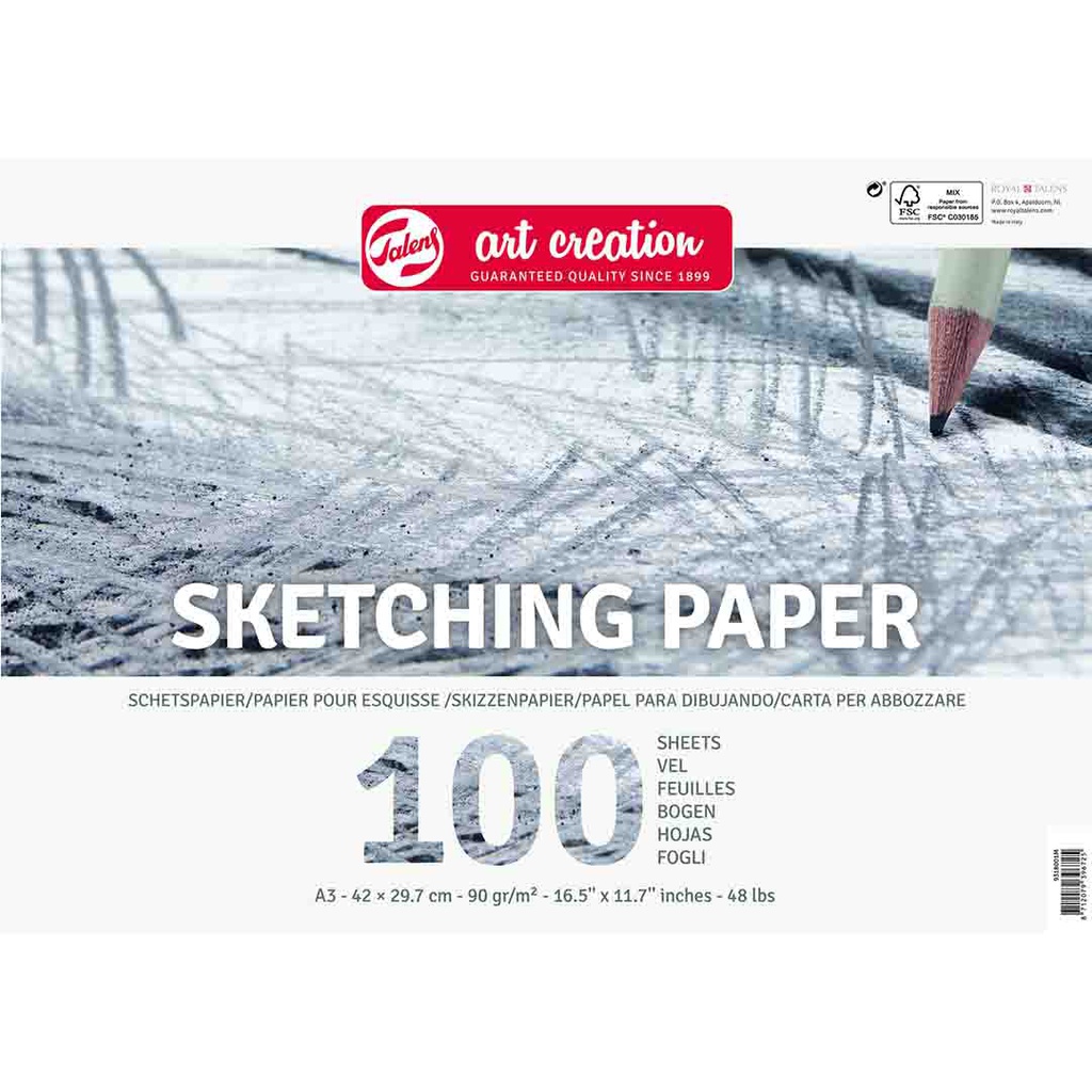 Art Creation sketch book .A3 90G FSC-MIX