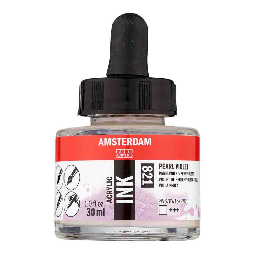 Amsterdam acrylic color  INK 30ML PEARL VIOLET