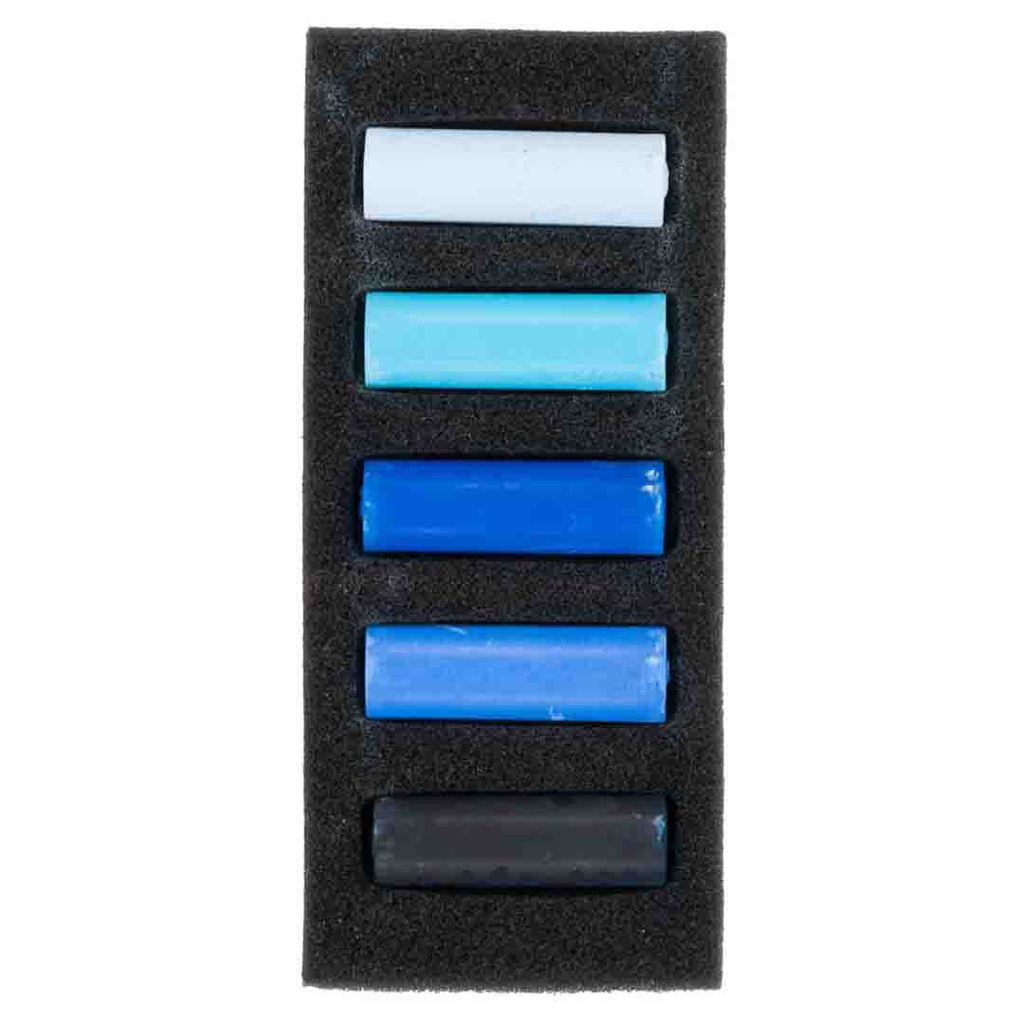 Rembrandt soft pastels  set DEEP BLUES 5.5