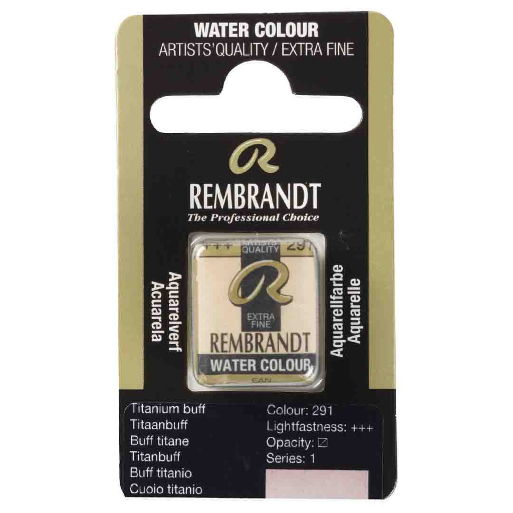 Rembrandt water color   pan  TITAN.BUFF