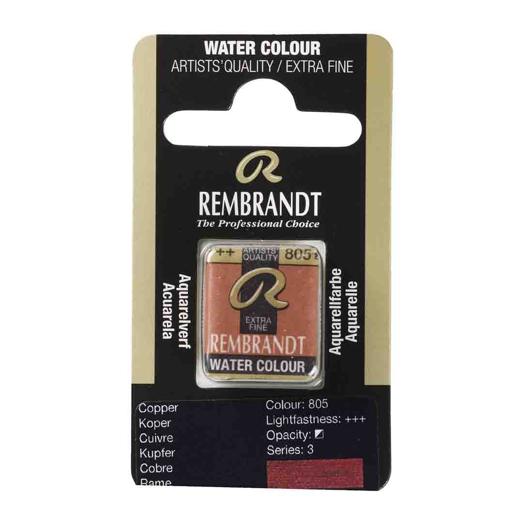 Rembrandt water color   pan  COPPER