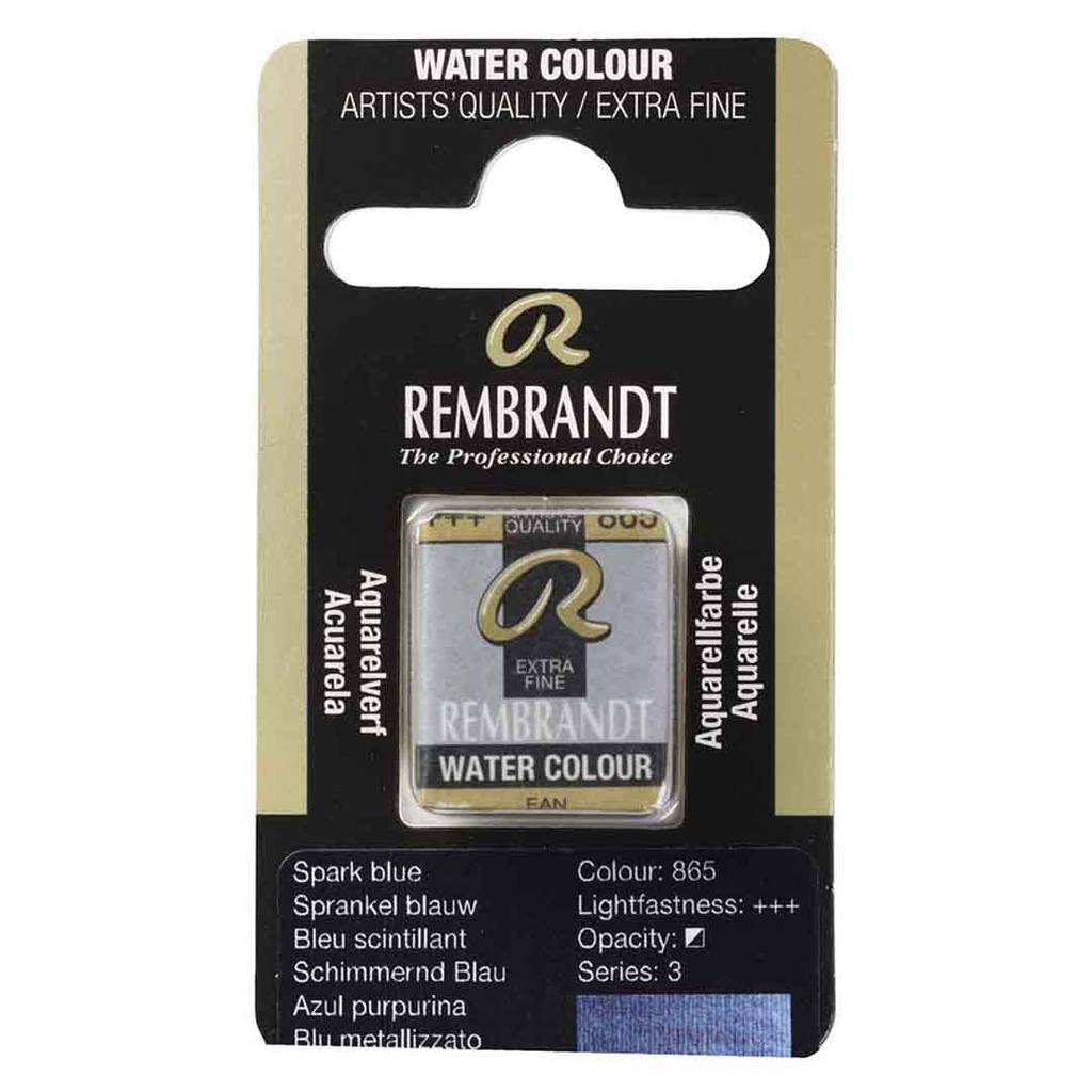 Rembrandt water color   pan  SPARKLE BLUE