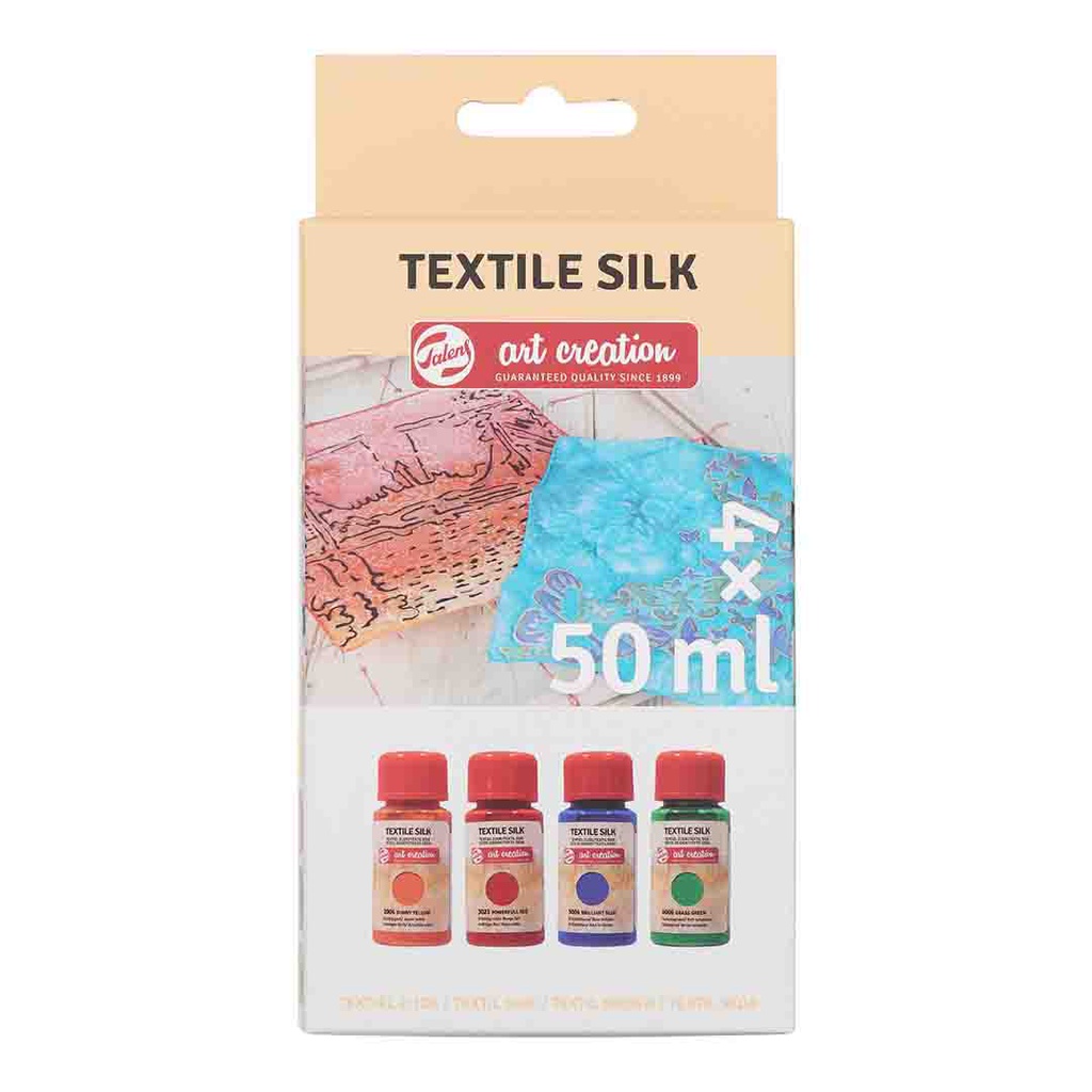 Art Creation textile silk set 4X50ML BASIC