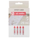 Art Creation effect liner set 4X28ML STND PEARL