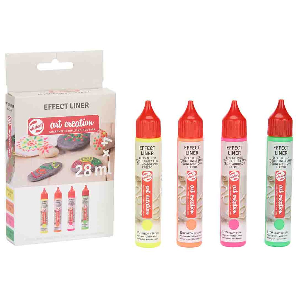 Art Creation effect liner set 4X28ML NEON