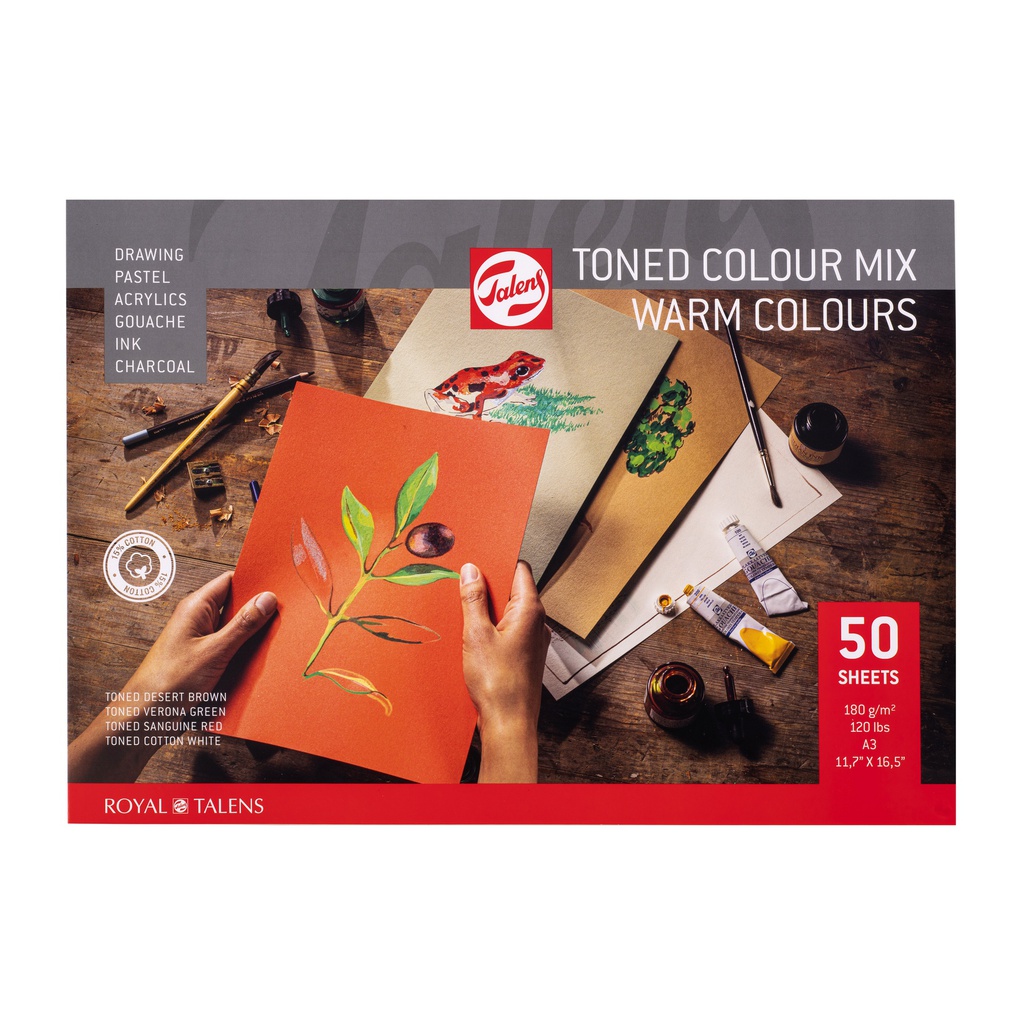 Talens sketch book tuned mix warm A3 FSC-MIX