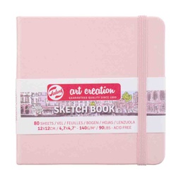 [9314014M] Art Creation sketch book pink 12*12 140G