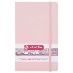 [9314012M] Art Creation sketch book black P.PINK 13X21 140G 