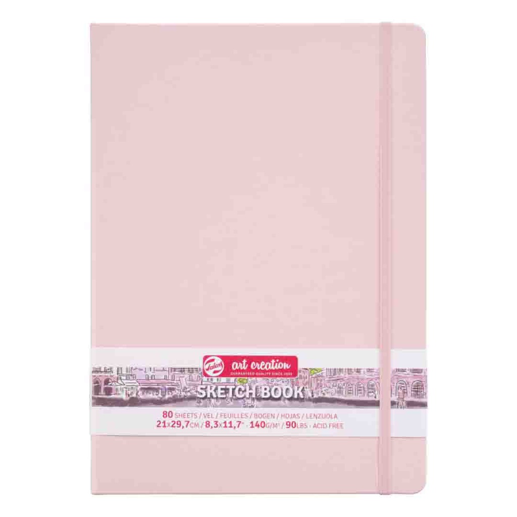 Art Creation sketch book black P.PINK 21X30 140G 