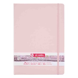 [9314013M] Art Creation sketch book black P.PINK 21X30 140G 