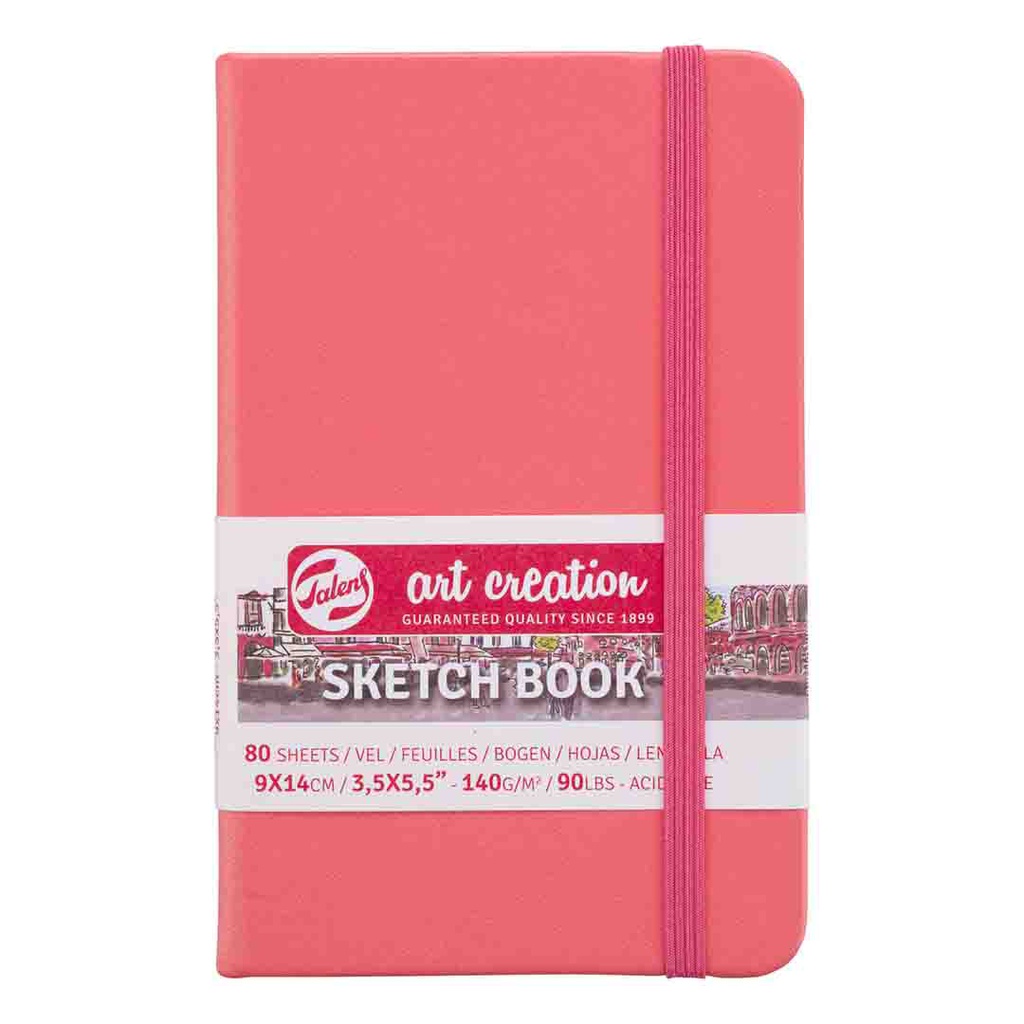 Art Creation sketch book black coral 9X14 140G 