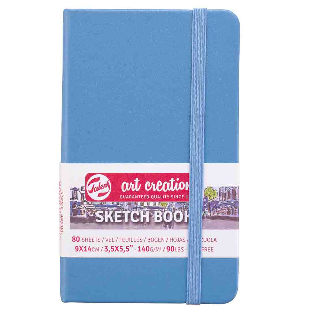 Art Creation sketch book black light blue 9X14 140G 