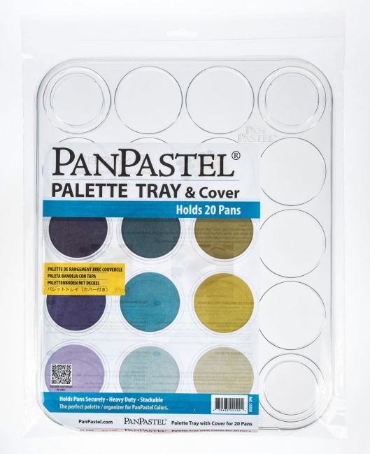 PanPastel  PALETTE TRAY &amp; COVER  HOLDS 20 PANS
