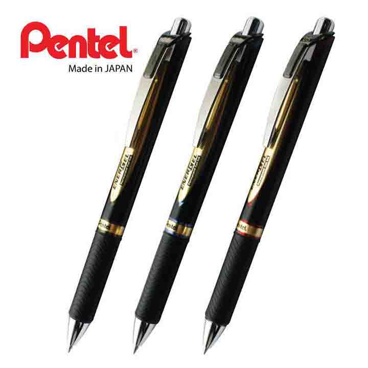 قلم جل بنتل ضغاط اسود Pentel 0.5