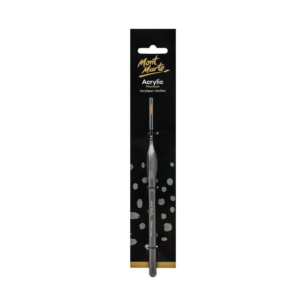 Mont Marte Artist Brush Taklon Liner 1