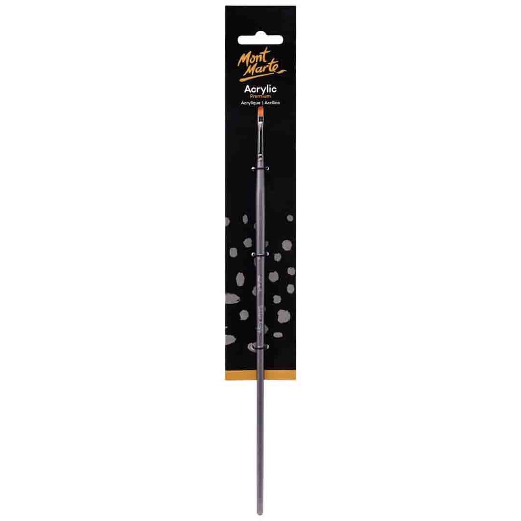 Mont Marte Artist Brush Taklon Angle 2