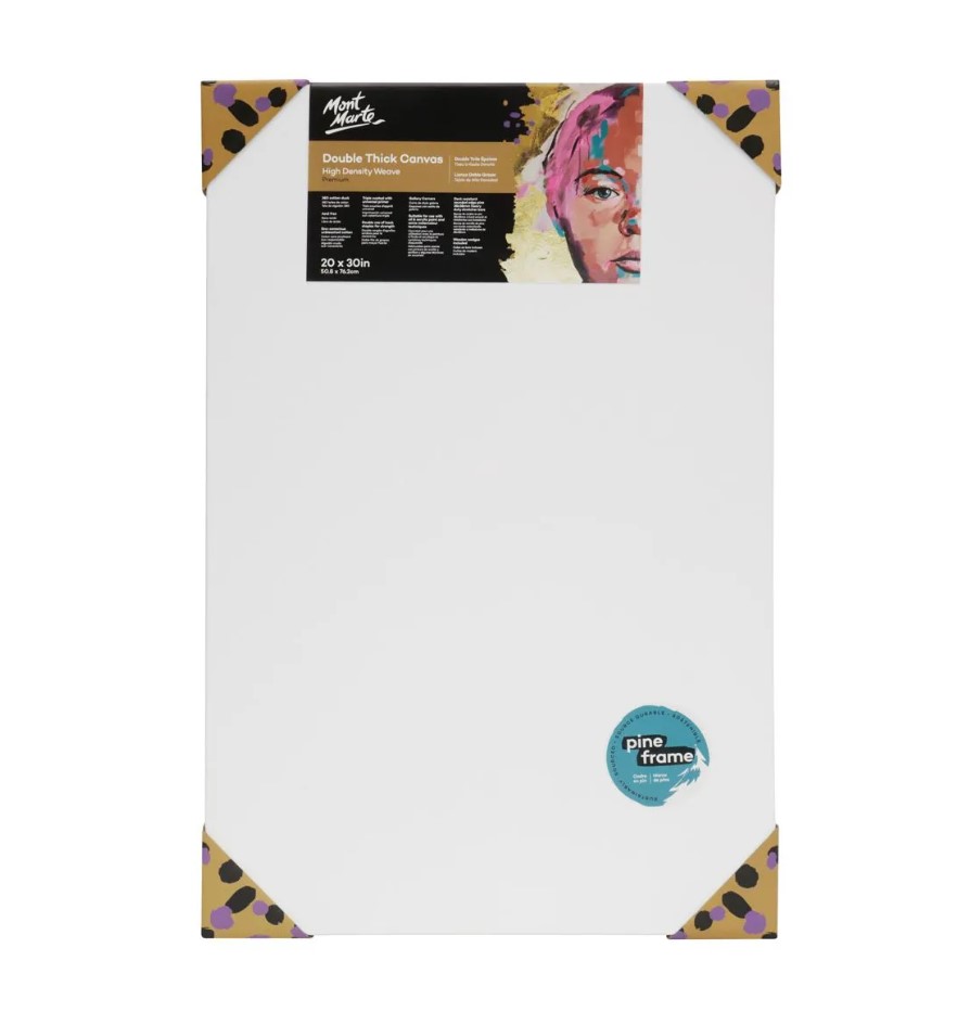 Mont Marte Canvas Pine Frame DT 50.8x76.2cm