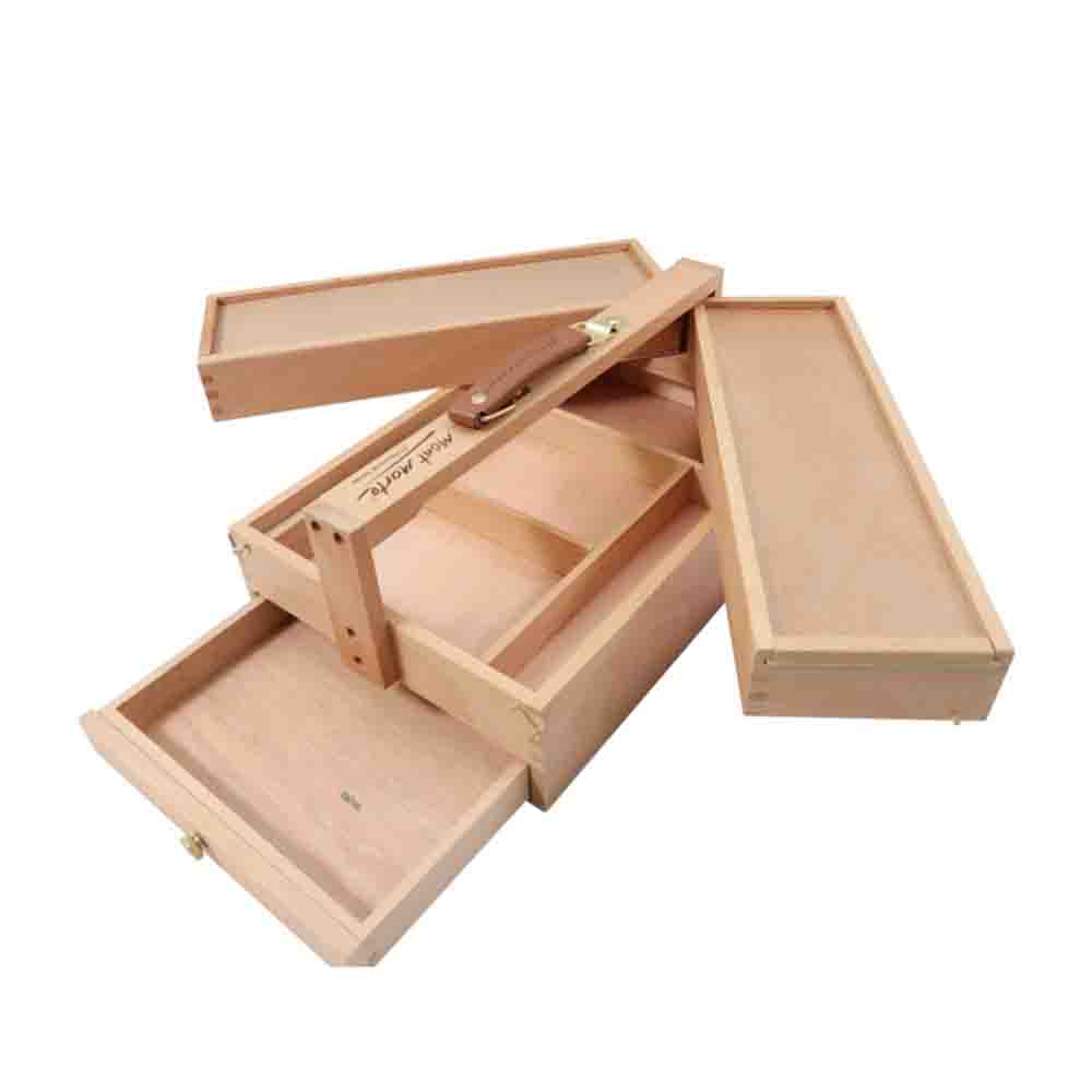 Mont Marte Multi-Purpose Art Box Wood‏