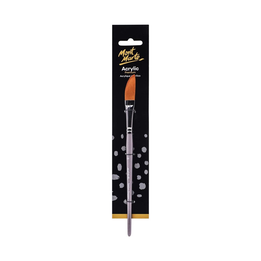 Mont Marte Artist Brush Taklon Dagger 5/8