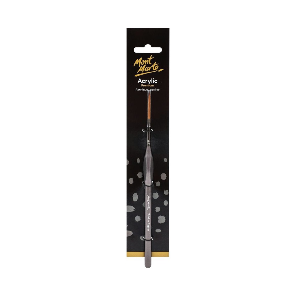 Mont Marte Artist Brush Taklon Rigger 3