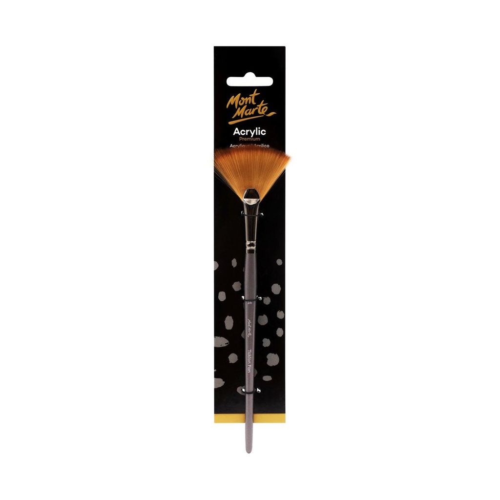 Mont Marte acrylic fan brush size 14