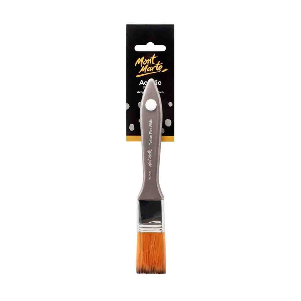 Mont Marte 25Mont Marte wide flat paintbrush soft