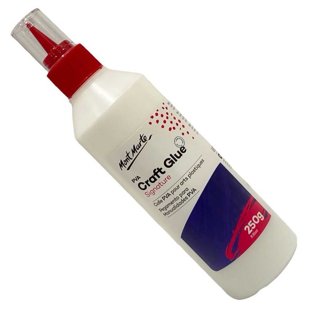 Mont Marte PVA Craft Glue Fine Tip 250g
