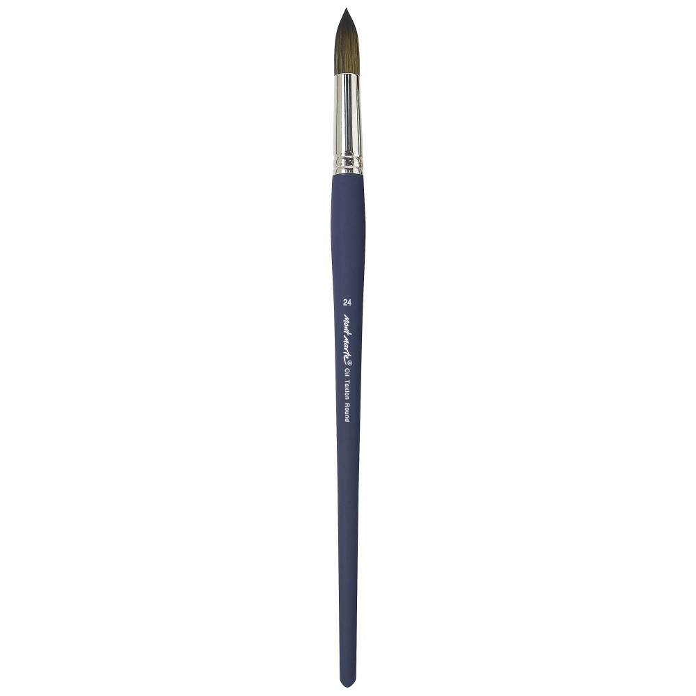 Mont Marte Artist Brush Oil Taklon Round 24