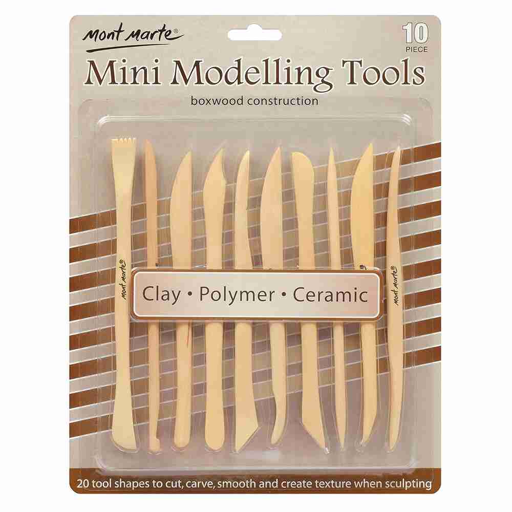 Mont Marte Clay drilling and decorating tools 10pc