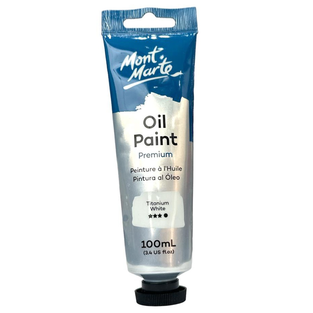 Mont Marte Oil color 100ML - Titanium White