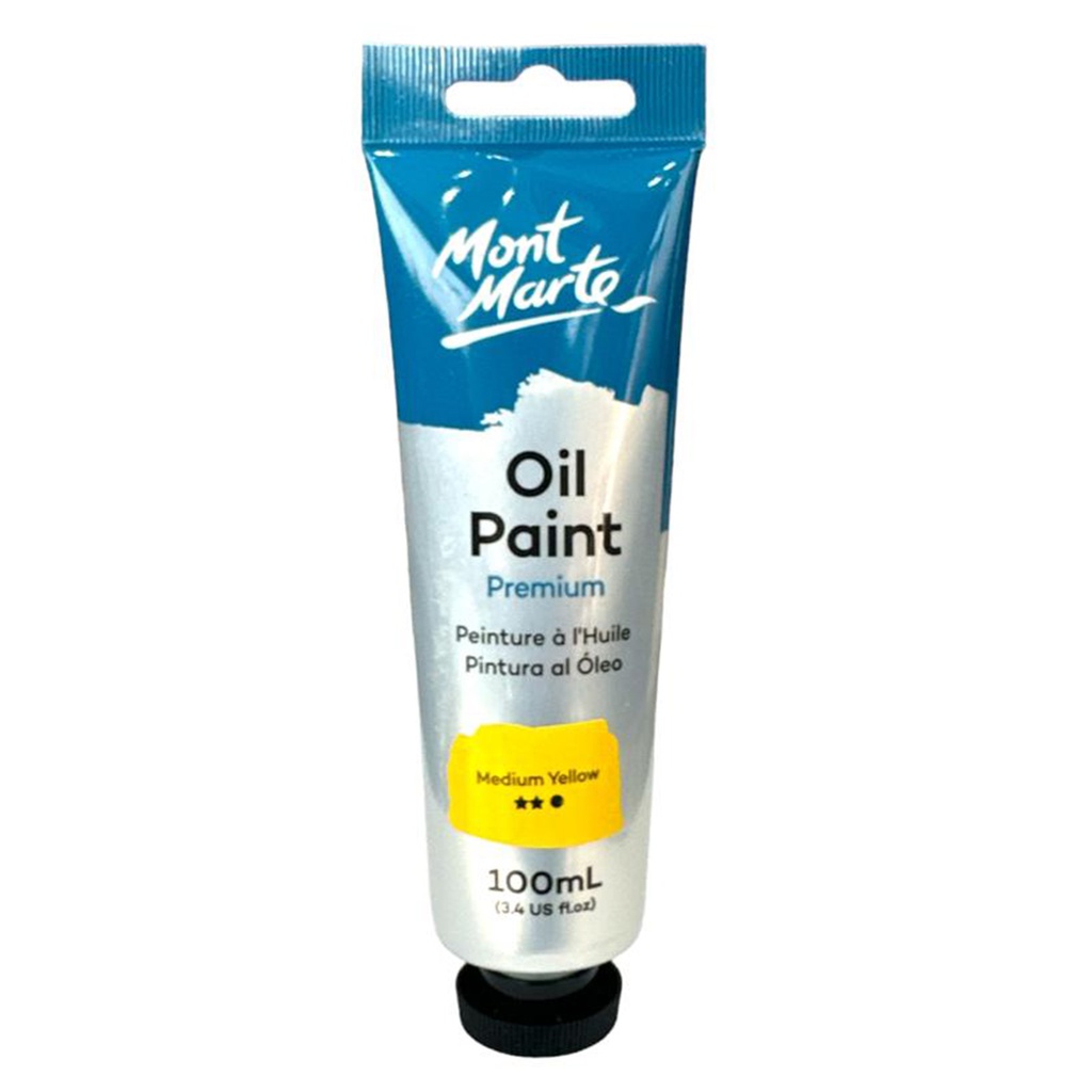 Mont Marte Oil color 100ML - Yellow Medium