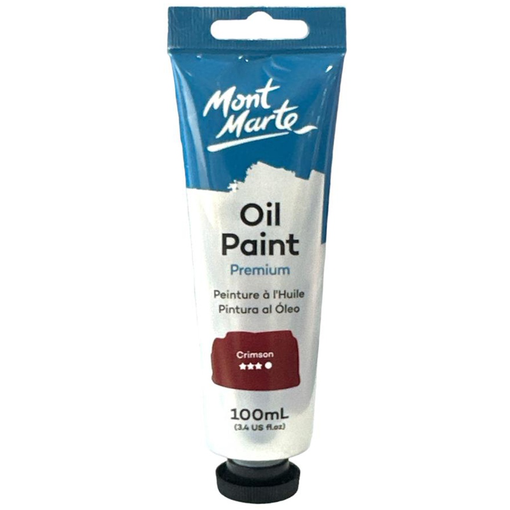 Mont Marte Oil color 100ML - Crimson Red