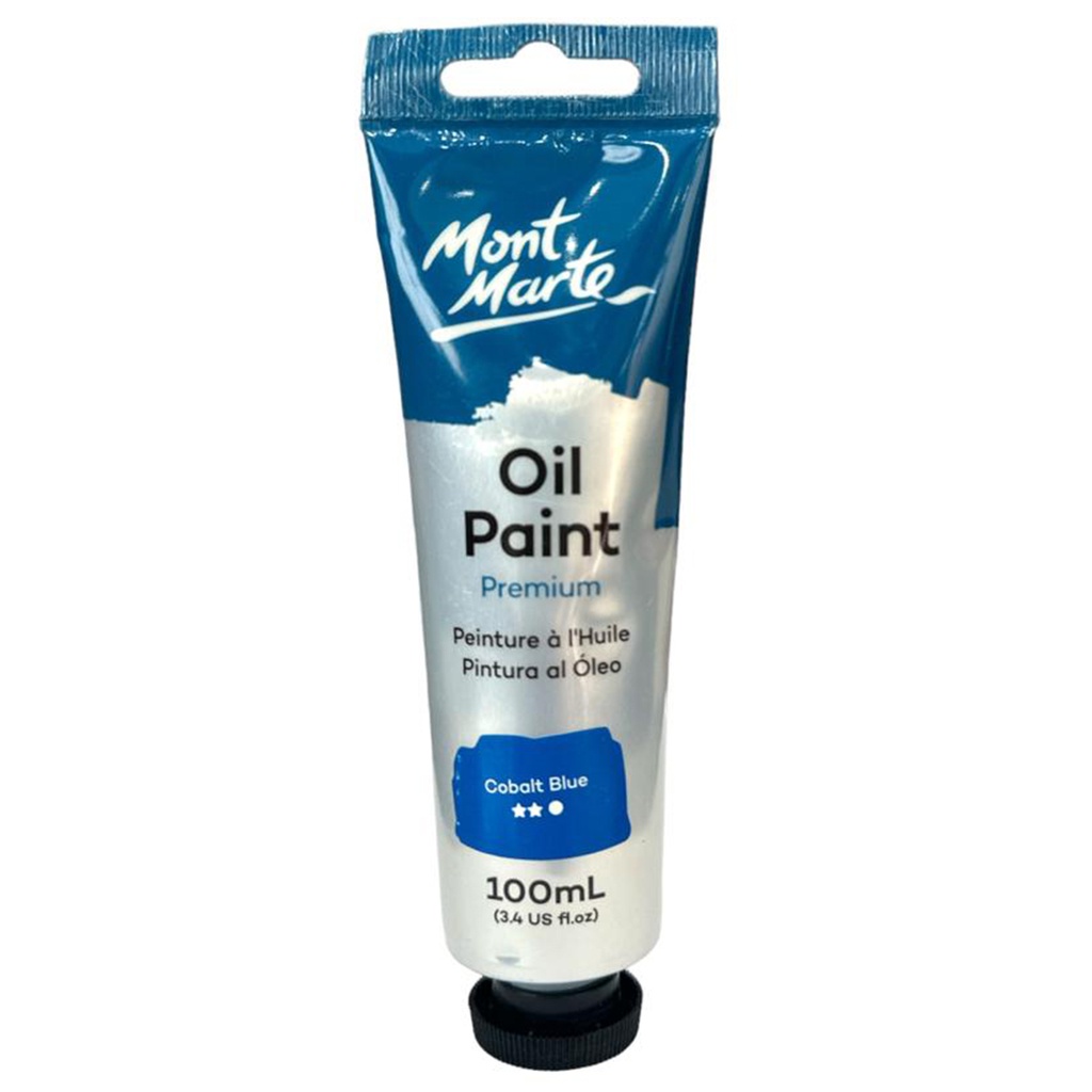 الوان زيتية 100مل من مونت مارت - Cobalt Blue