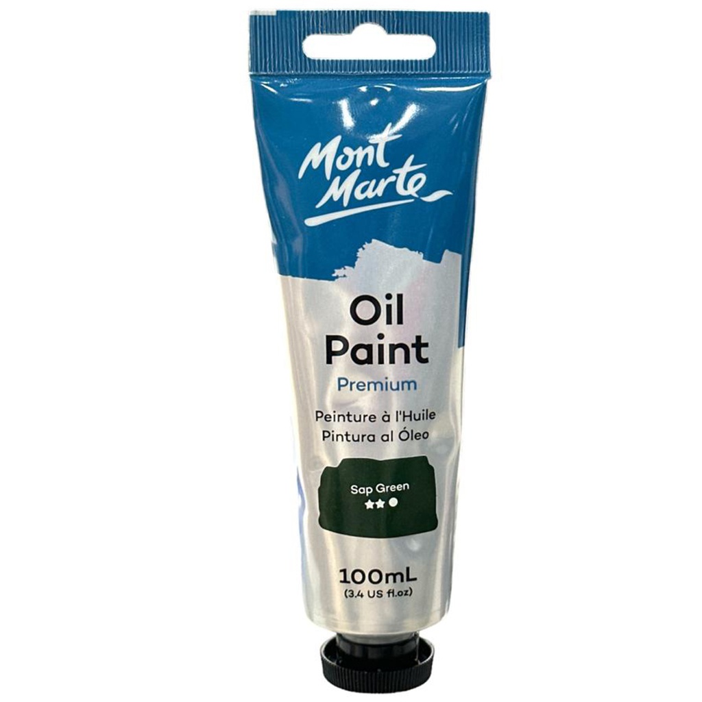 Mont Marte Oil color 100ML - Sap Green