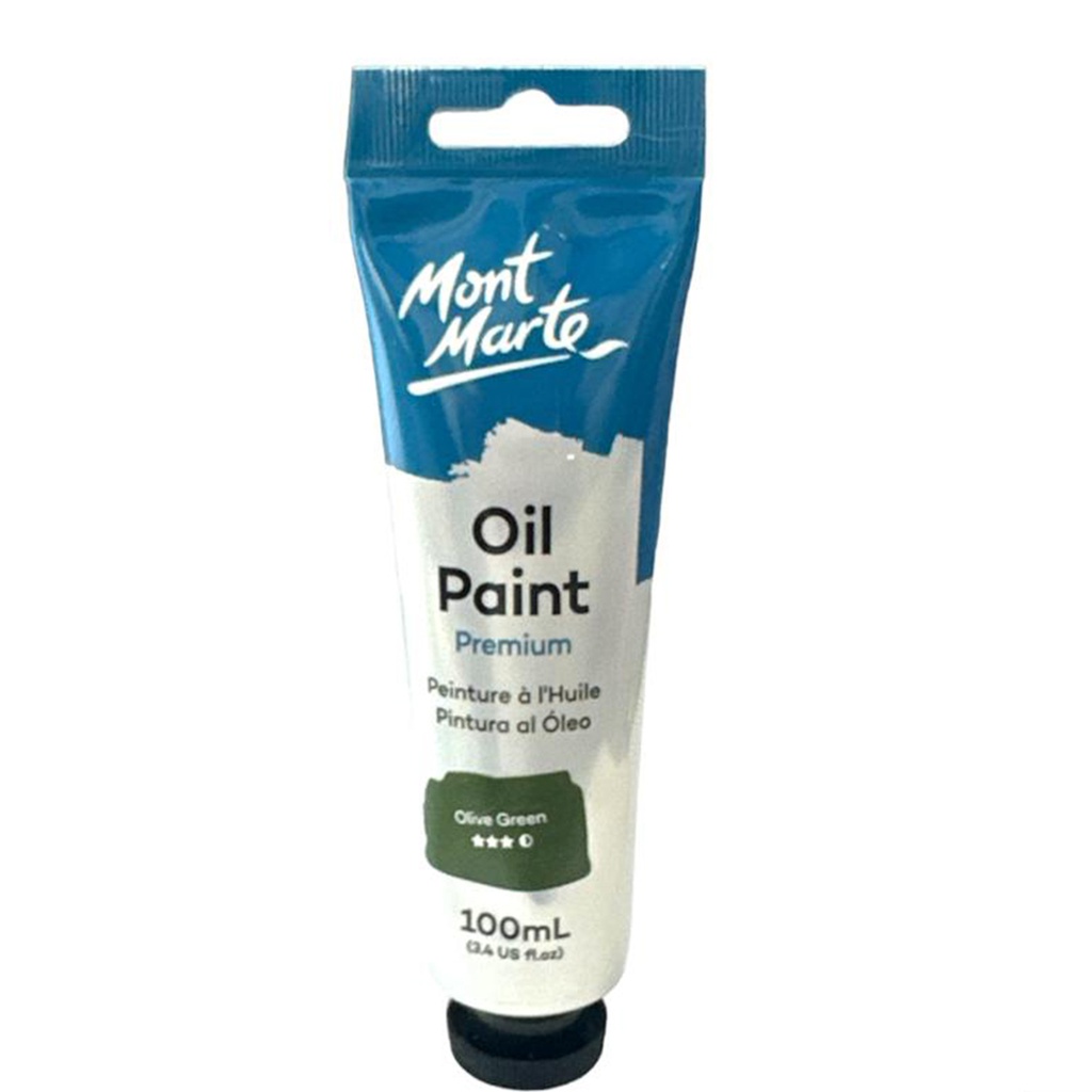 Mont Marte Oil color 100ML  - Olive Green