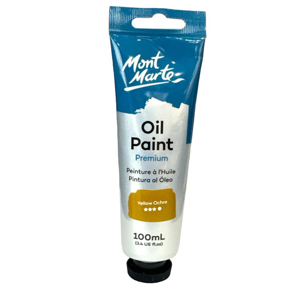 Mont Marte Oil color 100ML - Yellow Ochre