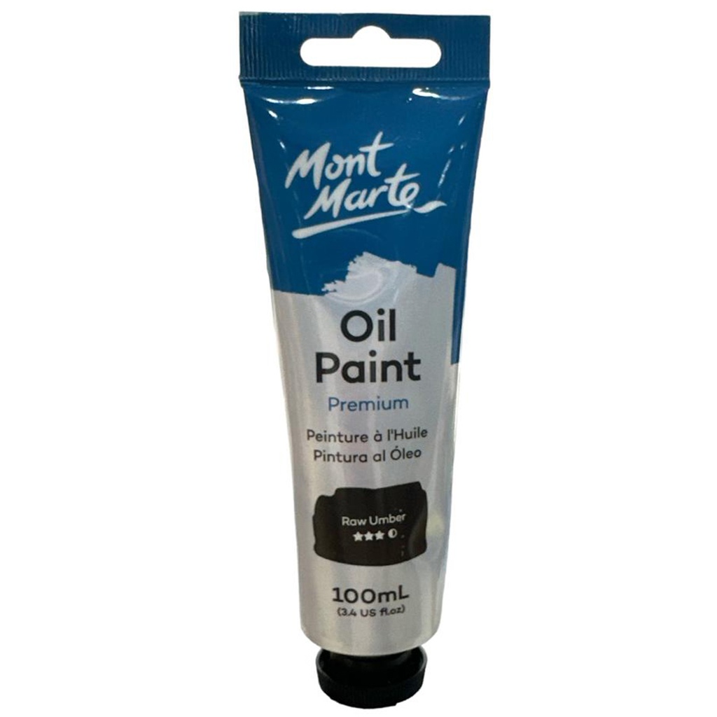 Mont Marte Oil color 100ML - Raw Umber