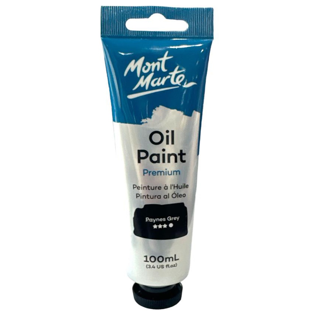 Mont Marte Oil color 100ML- Paynes Grey