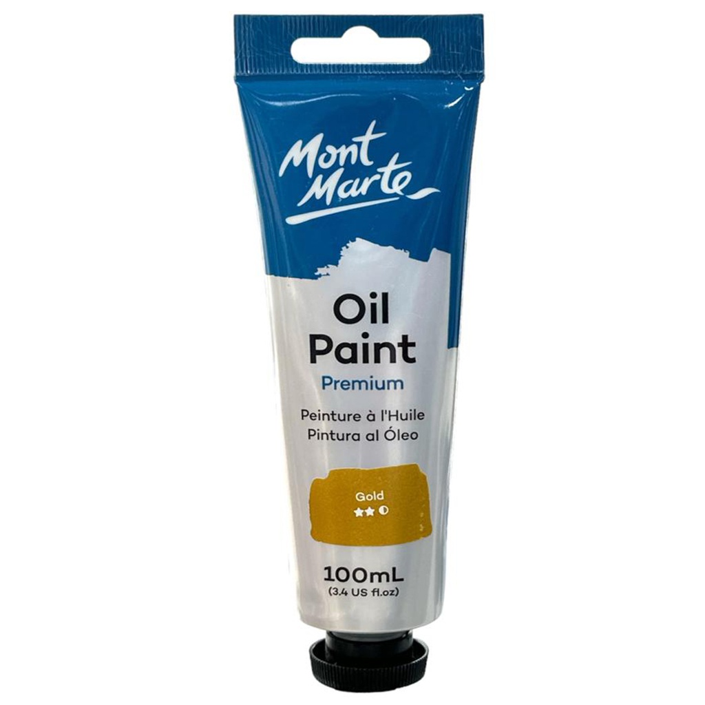 Mont Marte Oil color 100ML - GOLDD