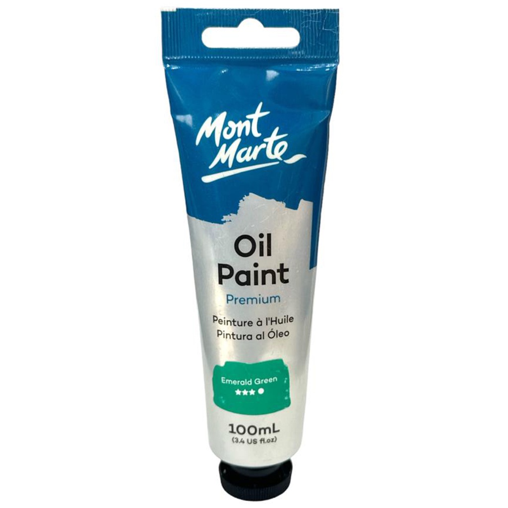 Mont Marte Oil color 100ML - Emerald Green