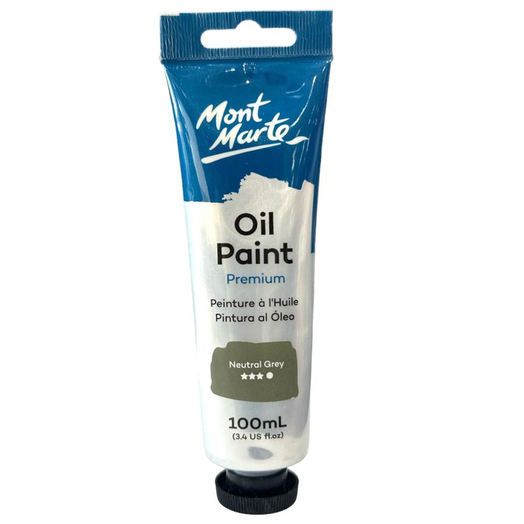 Mont Marte Oil color 100ML - Neutral Grey
