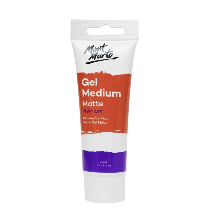 Mont Marte Gel Medium Matt 75ml