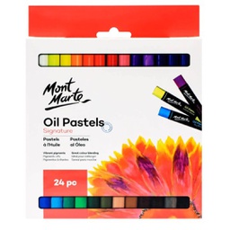 [MMPT0014] Mont Marte Oil Pastels 24pc