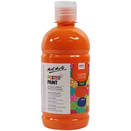 [MPST0007] Mont Marte Kids - Poster Paint 500ml - Orange Yellow