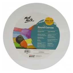 [CMRD0030] Mont Marte Signature Canvas Round 30cm